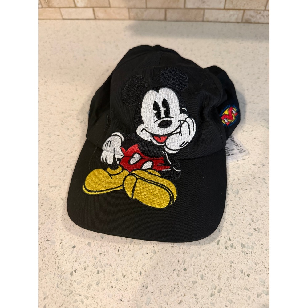Disney Parks Mickey Mouse Retro Mickey & Co Black Cap 2024